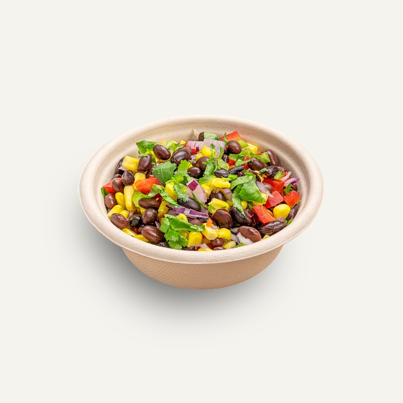 Black bean & sweetcorn salad